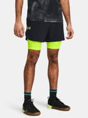 Under Armour Kraťasy UA Peak Woven 2in1 Sts-BLK S