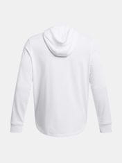 Under Armour Mikina UA Rival Terry Graphic Hood-WHT XS
