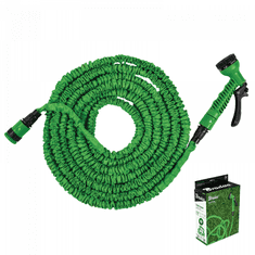 Bradas Flexibilní, smršťovací zahradní hadice 5-15m s postřikovačem, box- zelená TRICK HOSE BR-WTH0515GR-T