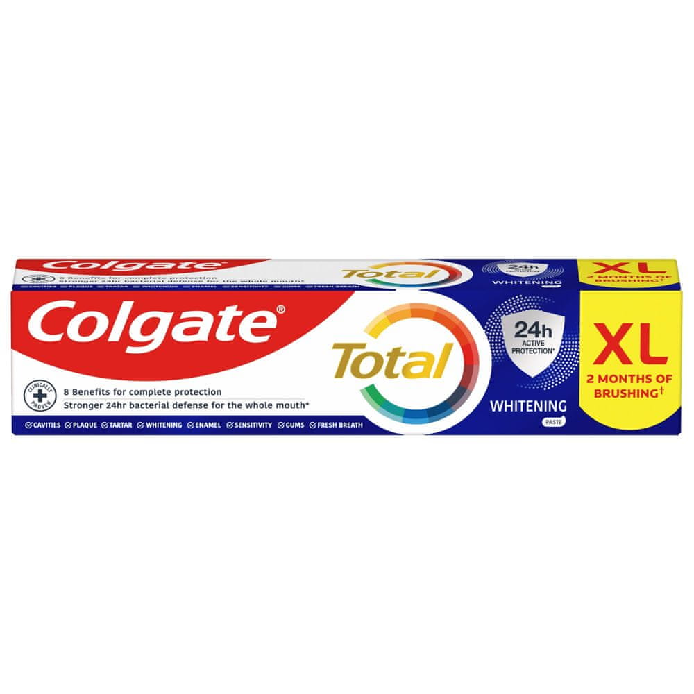 Levně Colgate Total Whitening XXL zubní pasta 125ml