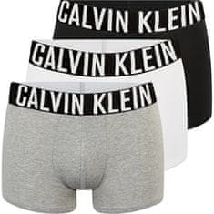 Calvin Klein 3 PACK - pánské boxerky PLUS SIZE NB3839A-MP1 (Velikost 3XL)