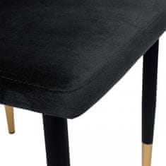 TZB Čalouněná designová židle ForChair V černá