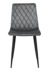 TZB Čalouněná designová židle ForChair II grafitová 