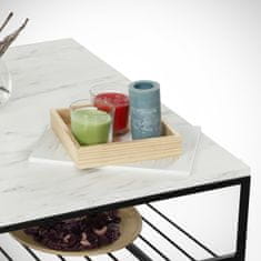 Kalune Design Konferenční stolek Etna bílý mramor