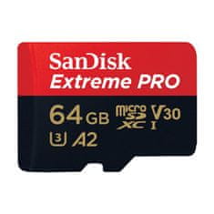 SanDisk Paměťová karta SANDISK EXTREME PRO microSDXC 64GB 200/90 MB/s UHS-I U3 (SDSQXCU-064G-GN6MA)