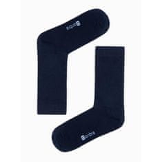 OMBRE Pánské ponožky LUCY námořnická modř 3-pack MDN20874 Univerzální
