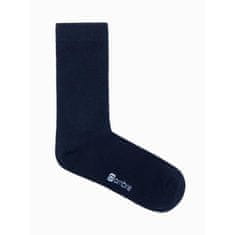 OMBRE Pánské ponožky LUCY námořnická modř 3-pack MDN20874 Univerzální