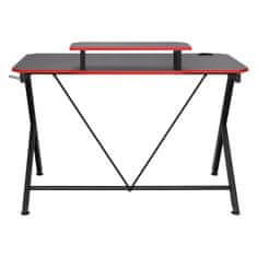 IDEA nábytek idea herní stůl las vegas černá/červená