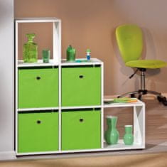 IDEA nábytek idea winny textilní box, zelený