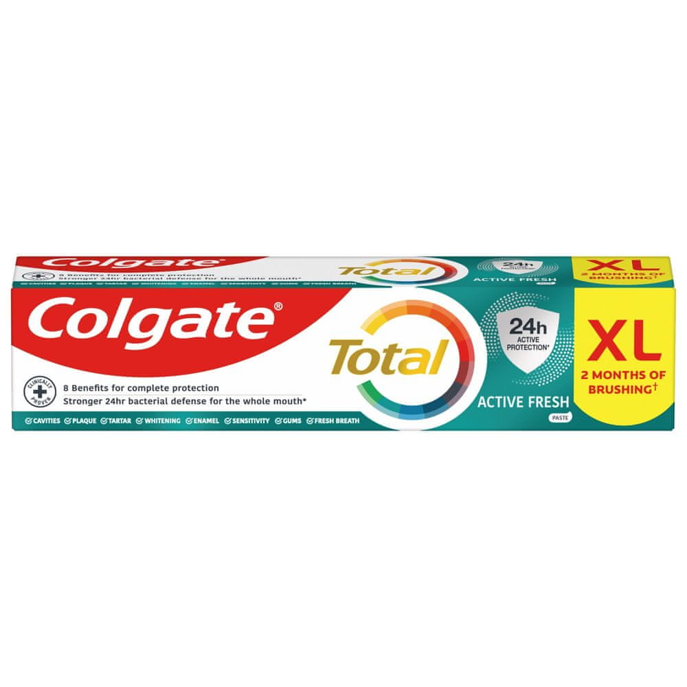 Levně Colgate Total Active Fresh XXL zubní pasta 125 ml