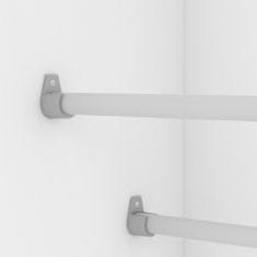 IDEA nábytek idea botník se zrcadlem 305397 bílý