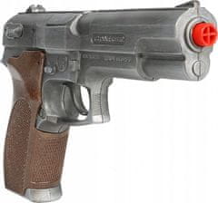 Gonher 451 Kovová policejní pistole gold 8naboi