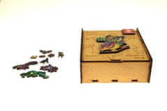 PANTA PLAST Puzzle "Owl", dřevěné, A4, 90 ks, 0422-0004-02