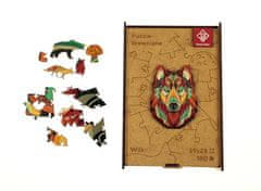PANTA PLAST Puzzle "Mystery Wolf", dřevěné, A3, 180 ks, 0422-0003-01