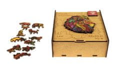 PANTA PLAST Puzzle "Mosaic Lion", dřevěné, A4, 90 ks, 0422-0004-04