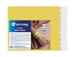 Victoria Identifikační náramky, 3/4", neon žlutá, tyvek