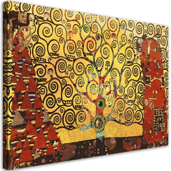 shumee Malba na plátně, Gustav Klimt Strom života - 100x70