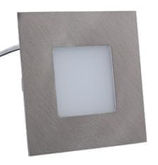 HEITRONIC HEITRONIC LED Panel 75x75mm teplá bílá ocel 27693