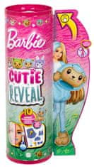 Mattel Barbie Cutie Reveal Barbie v kostýmu - medvídek v modrém kostýmu delfína HRK22