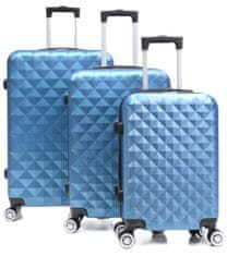 Sada kufrů Diamond Blue 3-set