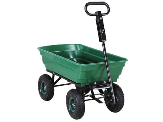 Miweba Zahradní vyklápěcí vozík Dumper zelený
