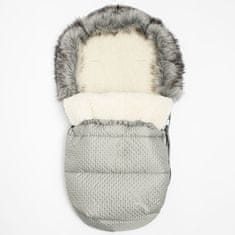 NEW BABY Zimní fusak Lux Wool grey