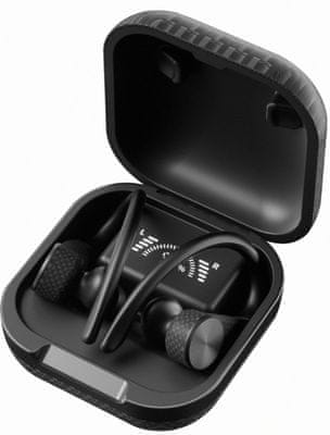  moderní bezdrátová sluchátka do uší sencor sep560 stylové pouzdro špičkový zvuk sportovní provedení kvalita handsfree 