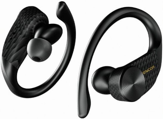 moderní bezdrátová sluchátka do uší sencor sep570 bt stylové pouzdro špičkový zvuk odolná potu a vodě kvalita handsfree