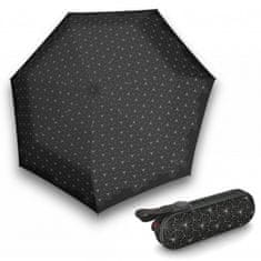 Knirps X1 LOTOUS BLACK - lehký skládací mini deštník