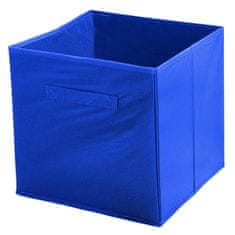 DOCHTMANN Box do kallaxu, úložný box textilní, modrý 31x31x31cm