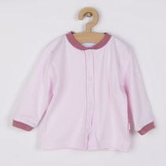 KOALA Kojenecký kabátek z organické bavlny Lesní Přítel růžový, vel. 74 (6-9m) Růžová