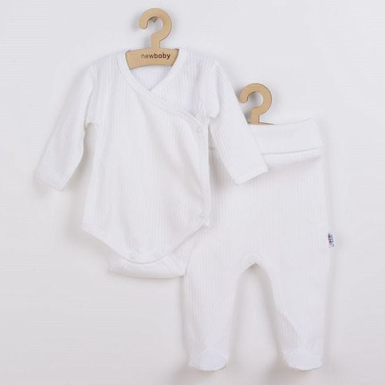 NEW BABY 2-dílná kojenecká souprava Practical bílá kluk, vel.