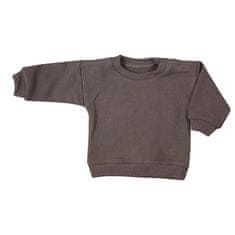 KOALA Kojenecké tričko Pure brown 74 (6-9m) Hnědá