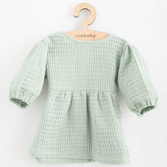 NEW BABY Kojenecké mušelínové šaty Comfort clothes šalvějová