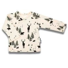 NICOL Kojenecká bavlněná košilka Bambi 68 (4-6m) Béžová