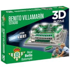 Fan-shop LED 3D puzzle REAL BETIS Benito Villamarín Estadio