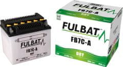 Fulbat Konvenční motocyklová baterie FULBAT FB7C-A (YB7C-A ) Včetně balení kyseliny 550593