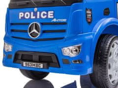 LEBULA Policejní odrážedlo Mercedes Police + led modré