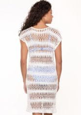 Linga Dore Dámské plážové šaty 7224, Bílá, S/M