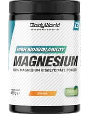 BodyWorld Magnesium Bisglycinate 420 g, pomeranč