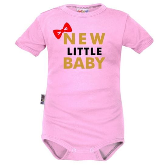 Dejna Body krátký rukáv New little Baby - Girl, růžové, vel. 68