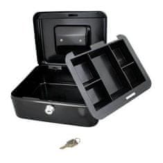 MG Money Box trezor na klíč 20x16 cm, černý