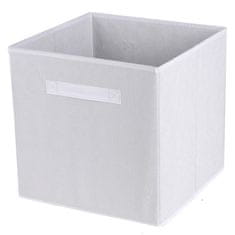 DOCHTMANN Box do kallaxu, úložný box textilní, bílý 31x31x31cm