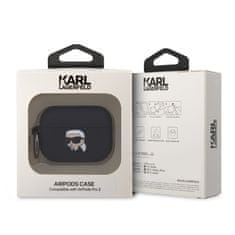 Karl Lagerfeld Ikonik NFT pouzdro pro AirPods Pro 2 Černá