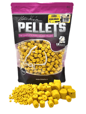 Lk Baits kukuřičné pelety Corn Pellets 1kg, 12mm
