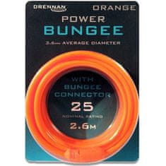 Drennan guma Power Bungee - Orange 25