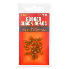 E.S.P ESP gumové korálky Rubber Shock Beads Camo Brown 5mm