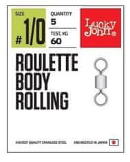 LUCKY JOHN obratlíky Roulette Body Rolling vel. 2 7ks