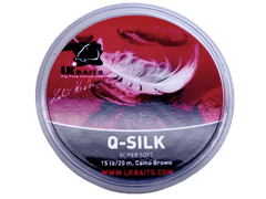 Lk Baits šňůrka Q – Silk 25lb 20m Camo Green