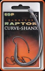 E.S.P ESP háčky bez protihrotu Curve Shanx Barbless vel. 10